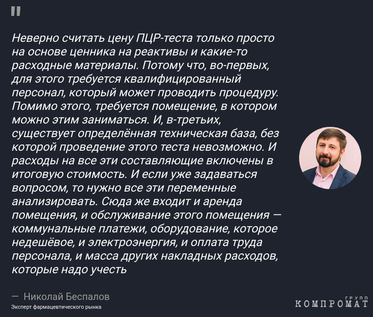 150 рублей заводу и 1500 — на карман: Почему люди вынуждены переплачивать за ПЦР-тесты